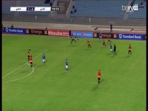 باسم يهدر فرصة هدف امام الترجي