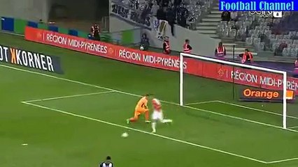 1-1 Thomas Lemar Goal - Toulouse v. Monaco 22.08.2015 HD