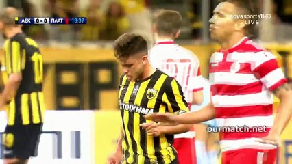ΑΕΚ 3-0 Πλατανιας Στιγμιότυπα