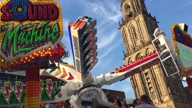 Beelden: Grote Markt staat weer vol met kermisattracties - RTV Noord