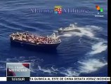 Italia: guardacostas interceptan a 3 mil migrantes en el Mediterráneo