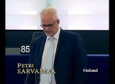 Petri SARVAMAA -MEPs condemn Iraq's attack on Camp Ashraf -  European Parliament , Strasbourg