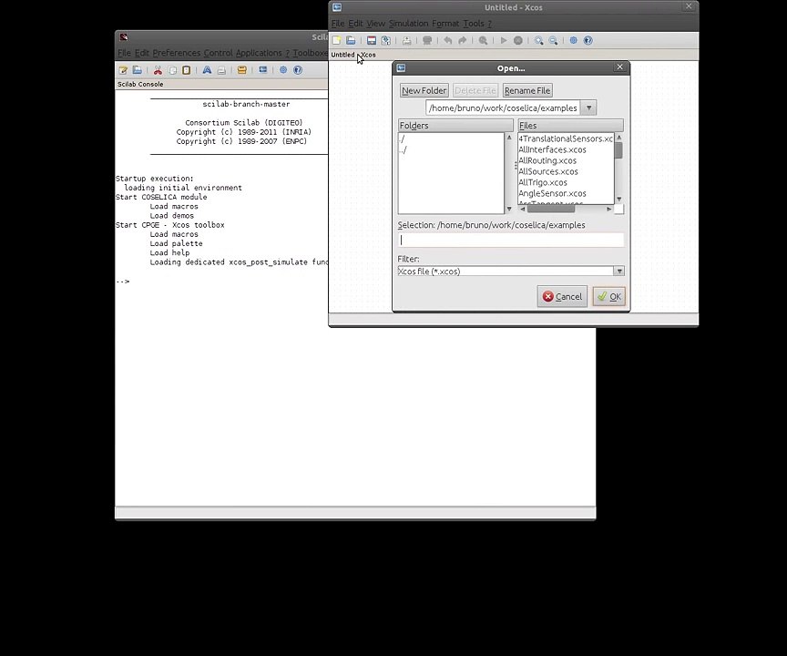 [Xcos] Coselica - Crankshaft