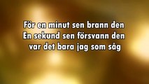 Jonas Björnhager - Tänd ett ljus (karaoke - lyrics)