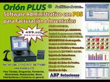 Software Orion PLUS :: Sistema POS, Facturación, Inventarios, Módulo BARES