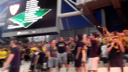 ''Κι όταν σε βλέπω η καρδιά μου χτυπα'' ΣΕΙΣΜΟΣ ΑΕΚΣεβίλλη 8/8/2015