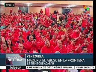 Maduro: cierre de frontera, para proteger a población