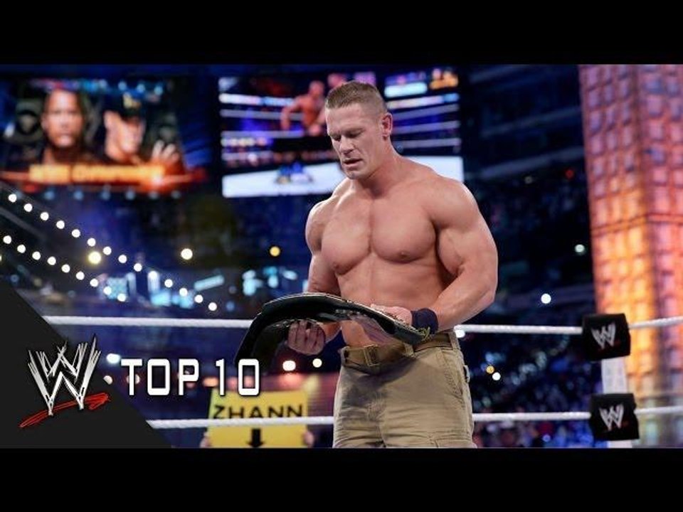WrestleMania Championship Changes - WWE Top 10