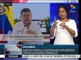 Santos insta a Venezuela unir esfuerzos contra la delincuencia