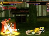 Mugen Battle: Pikachu & Bubbles vs Team Kazuya Mishima