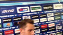 Lazio-Bologna 2-1, de Vrij in zona mista