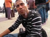 Inside Tahrir Sq. Cairo Feb 3 - Interview with blogger Hossam El Hamalawy