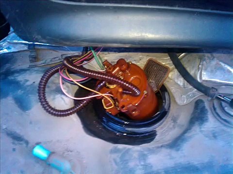 Replacing ford excursion fuel pump