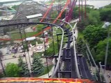 Six Flags Chicago, The Demon Rollercoaster with Jared Bradshaw