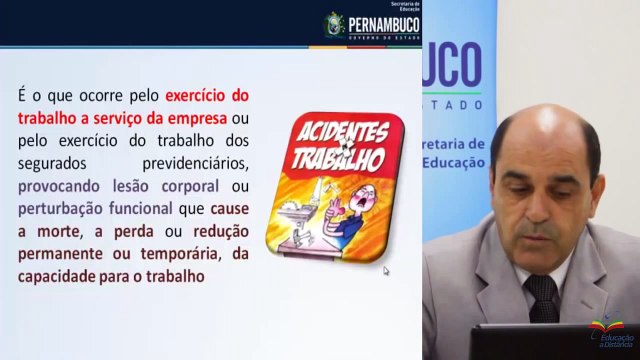 CURSO TÉCNICO EM SEGURANÇA DO TRABALHO - LEGISLAÇÃO APLICADA A SAÚDE OCUPACIONAL - COMPETÊNCIA 01