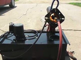 Homemade Babington Ball Waste Oil Burner Boiler Furnace - Part 1