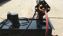 Homemade Babington Ball Waste Oil Burner Boiler Furnace - Part 1