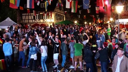 WM-Finale 2014: Weltmeister-Party # Public-Viewing Haslach im Kinzigtal