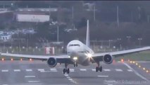 فيديو لهبوط طائرة لا ينصح لضعفاء القلوب بمشاهدته