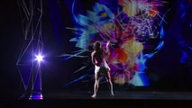 America's Got Talent 2015 S10E17 Live Shows - Freckled Sky Multimedia Dance Duo