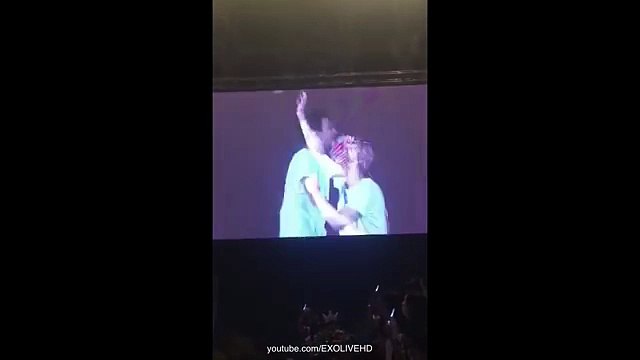 [Fancam] 150816 EXO Baekhyun & Chen Funny Moment at EXO'luXion in HongKong