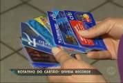 Dívida com rotativo do cartão de crédito chega a R$ 33 bilhões