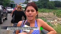Venezolanos deben cruzar la frontera y comprar alimento en Colombia