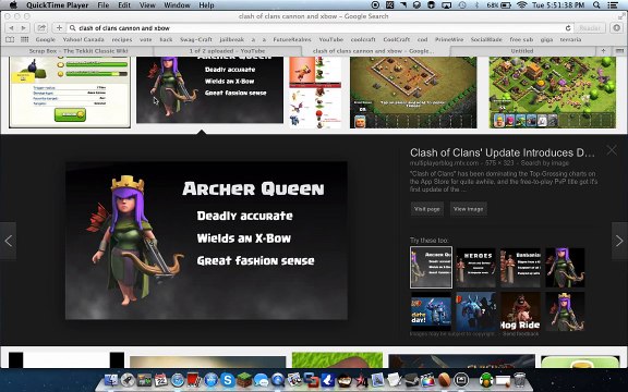 clash of clans easter egg: archer queen