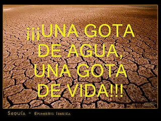 una gota de agua,una gota de vida