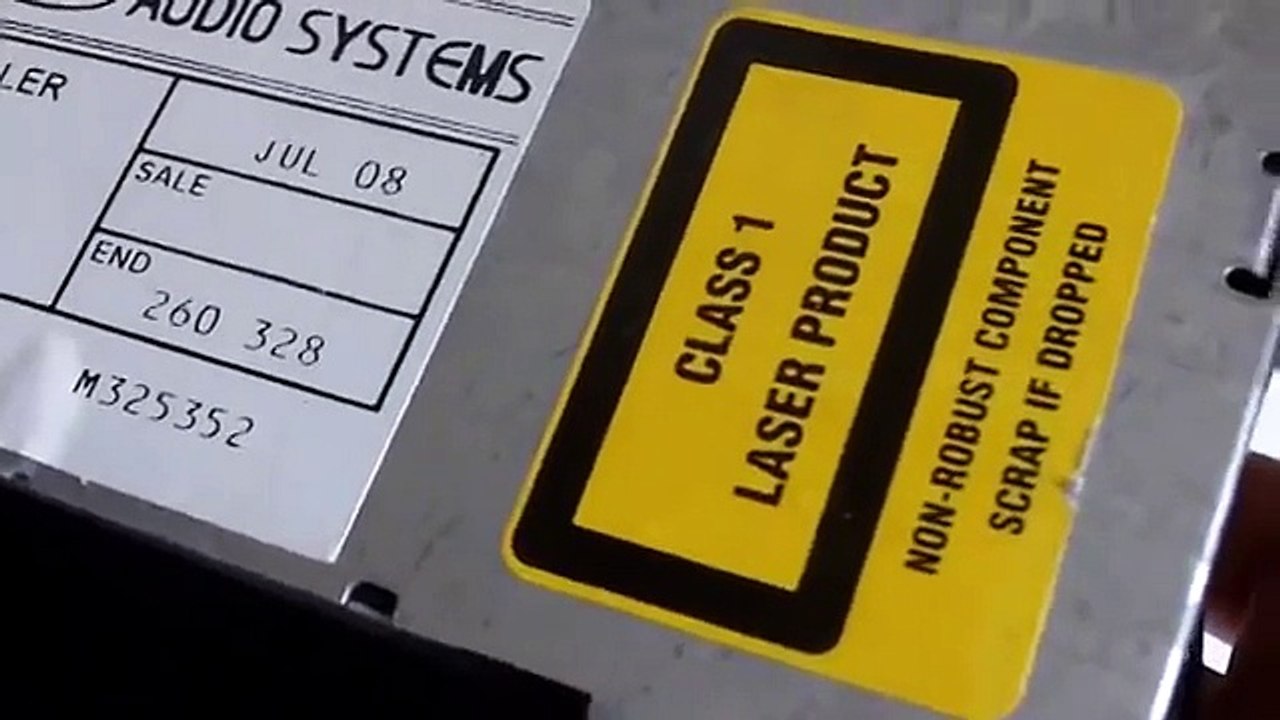 FORD 6000 CD RDS EON CAR STEREO RADIO WITH CODE