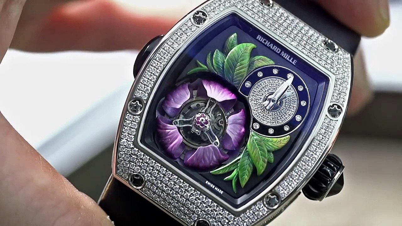 Richard Mille RM 19-02 Tourbillon Fleur $1.1 Million Watch For Woman Hands-On | aBlogtoWatch