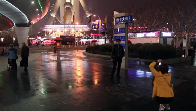 Shanghai skyline and Oriental Pearl Tower HD