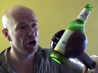 Use 'Beer Tongs' brand beer tongs....