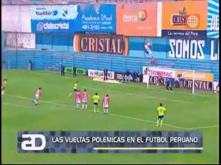 Las últimas vueltas polémicas del fútbol peruano [VIDEO]