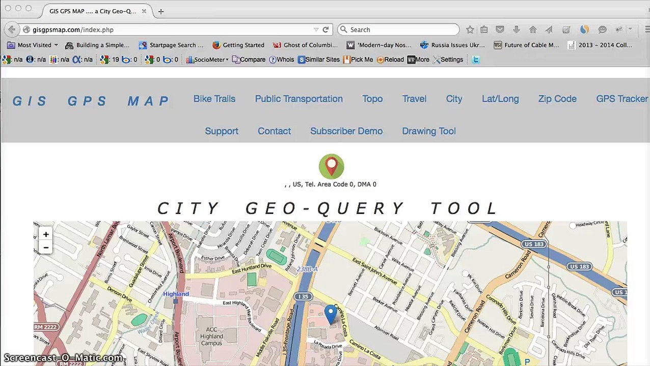 Find My Location using a Smartphone (Cell Phone) or other Mobile Device with GIS GPS MAP