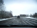 Трасса Москва-Рига с 256 по 389 км. Жесть !