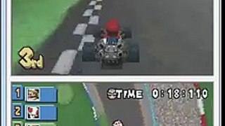 Mario Kart DS Figure-8 Circuit 50cc