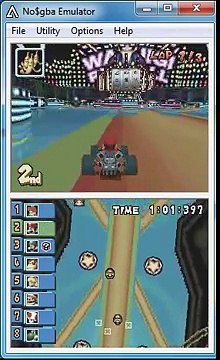 Mario Kart DS Waluigi Pinball 50cc
