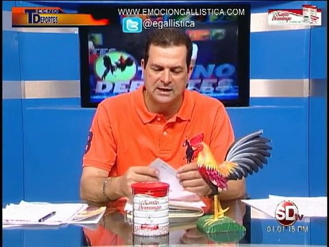 Programa-Tecnodeportes-18-8-15-Coliseo-San.Fco de Macoris dedicada a Pipito Fdez. y Anderson Acevedo por Manuel Perello.