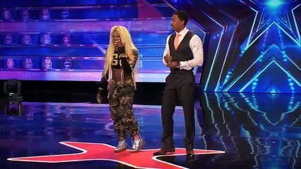 Stylish Talent Professional Twerker Kills It America's Got Talent 2014