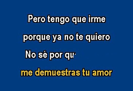 Rocio Durcal - Fue un placer conocerte (Karaoke)