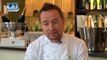 Michelin starred chef Agnar Sverrisson creates an asparagus with seaweed & parmesan snow recipe