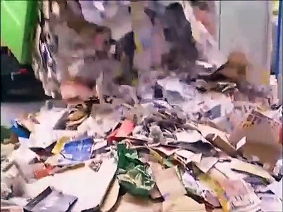 How It’s Made Paper recycling