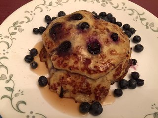 BLUEBERRY PANCAKE BY SEHAR SYED