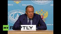 Russia: Lavrov hopes 'MH17 crash probe respects presumption of innocence'