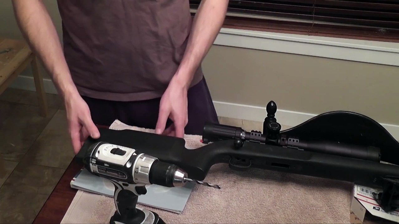 2 of 5 Accurizing a CZ 455 Tacticool 22 LR (Adjustable Cheek Rest Install)