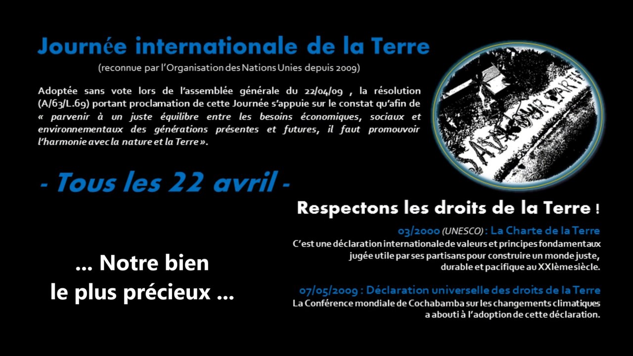 Jour de la Terre 2014_Clip HD