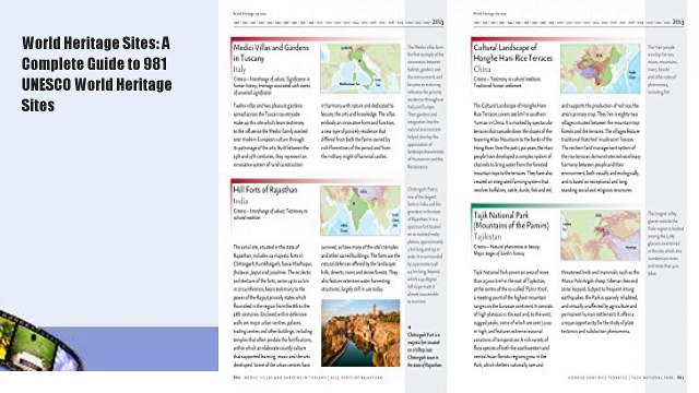 World Heritage Sites: A Complete Guide to 981 UNESCO