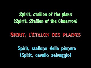 Spirit - Je suis là, me voilà (French subs + Eng&Ita trans)