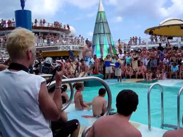 Royal Caribbean Belly Flop Contest